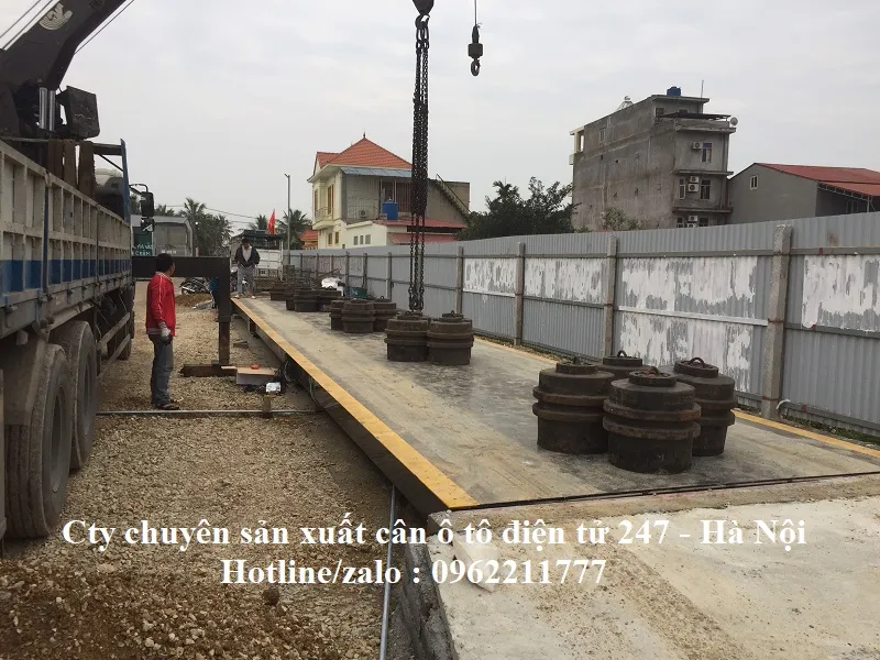 Trạm cân ô tô điện tử 100 tấn giá bao nhiêu